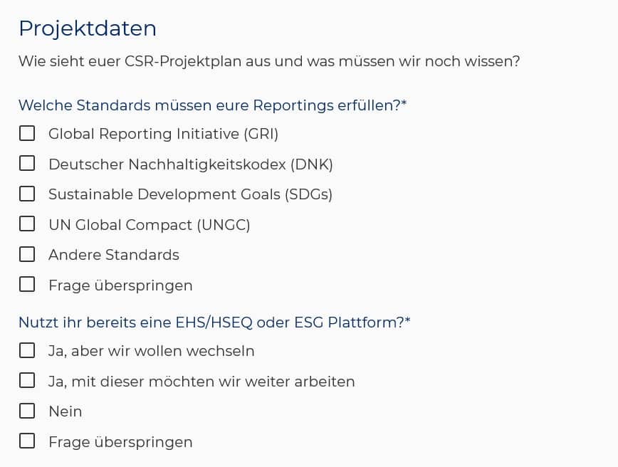 Csr Software Anbieter Finden