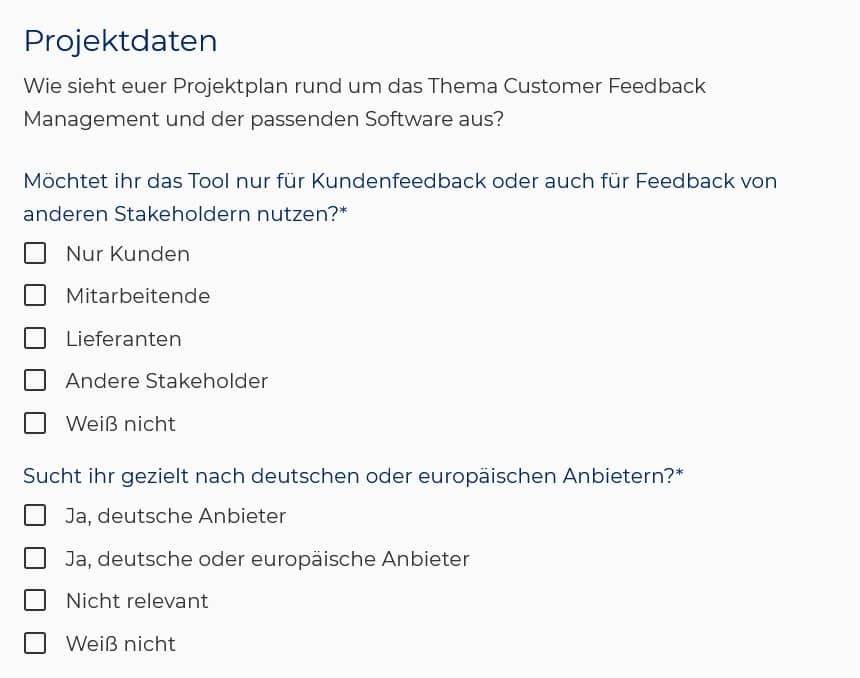 Customer Feedback Management MatchAssistant