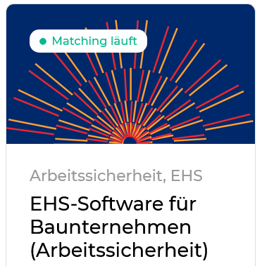Software-Matching für Arbeitssicherheit-Software